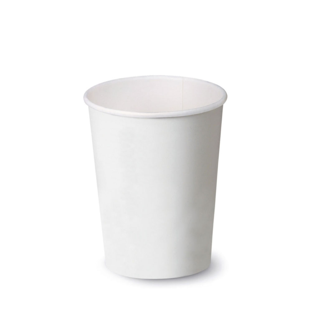 Bicchieri di carta bianchi e PLA 500 ml 100 pz