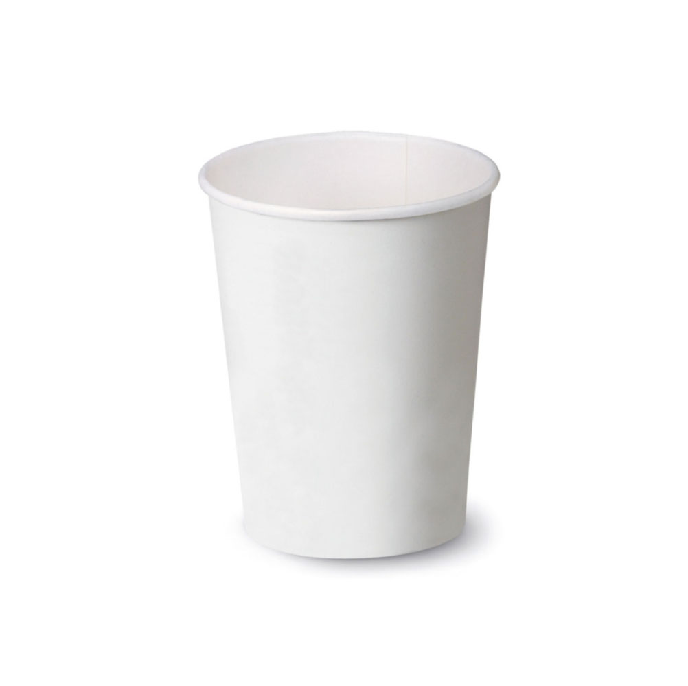 Bicchieri di carta bianchi e PLA 500 ml 100 pz