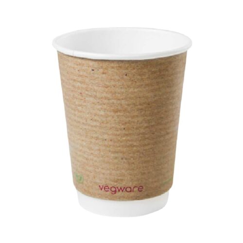 bicchieri a doppio strato compostabili in carta da 360 ml