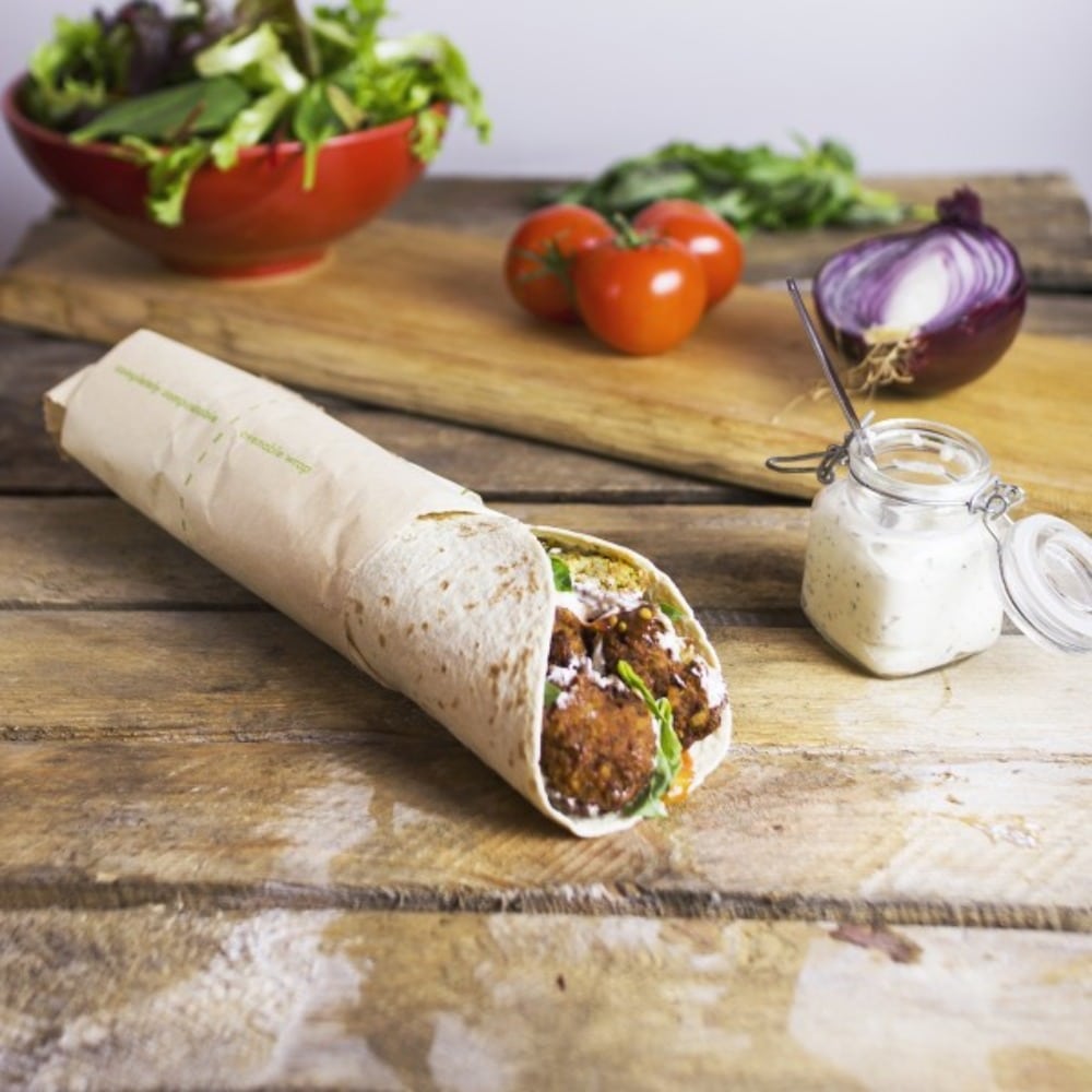Carta per piadine compostabile