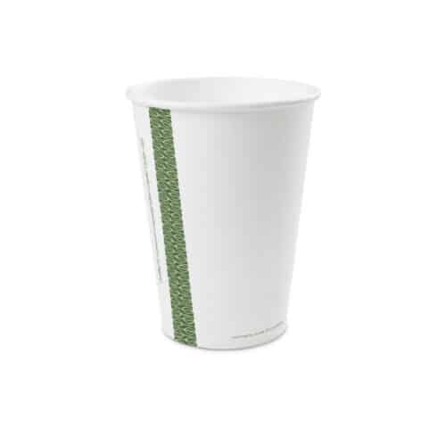 Ciotole compostabili bianche in cartoncino Kraft e PLA da 950 ml