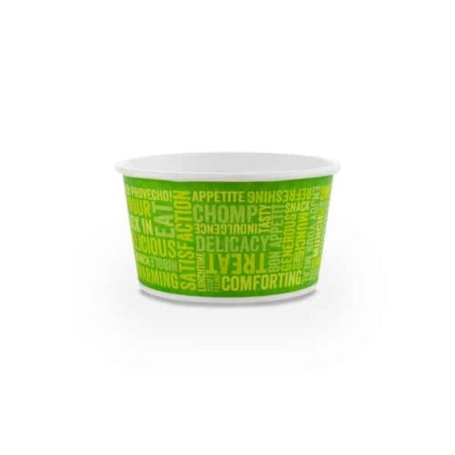ciotole porta zuppa compostabili in cartoncino da 350 ml