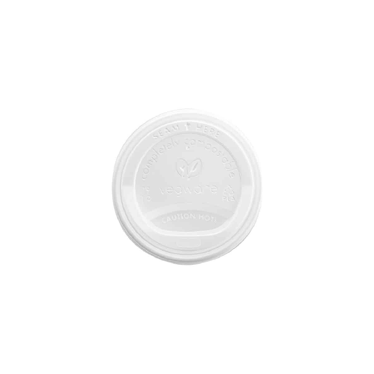 Coperchi in bioplastica bicchiere 240 ml, 100 pz