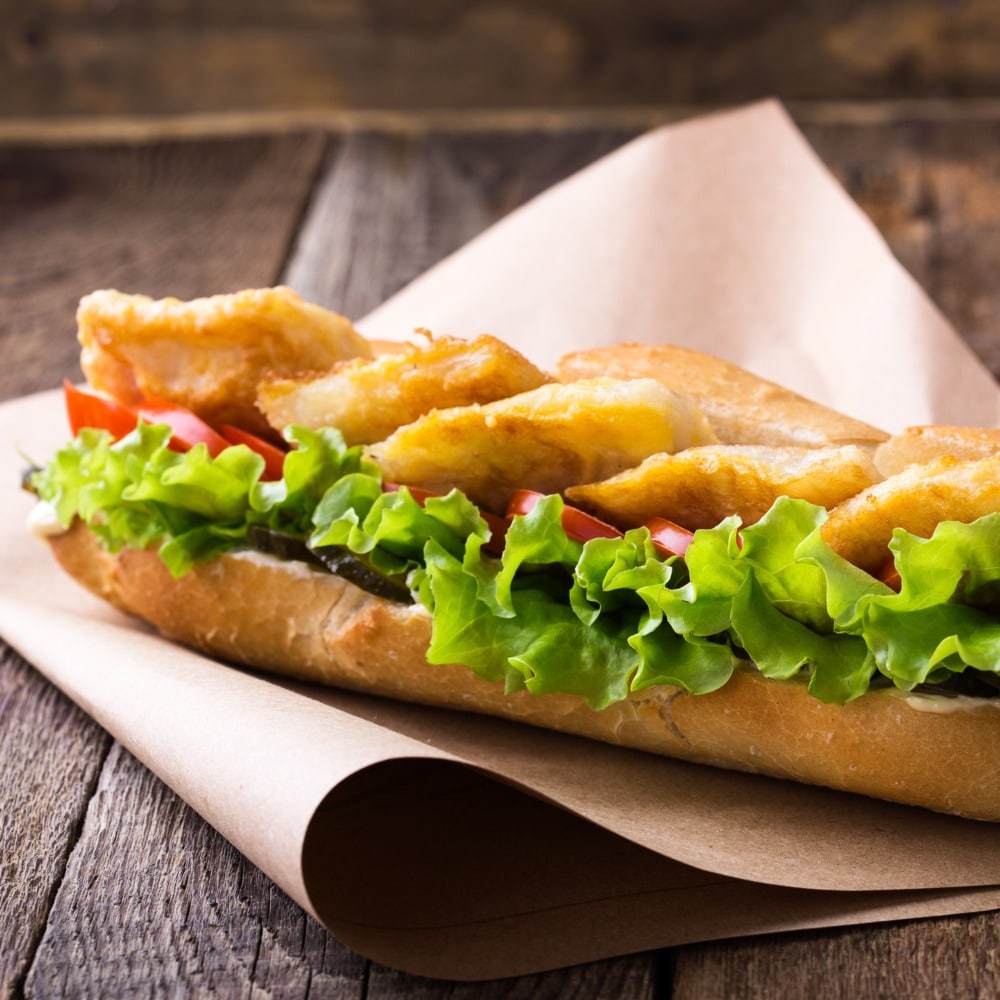 fogli di carta per alimenti