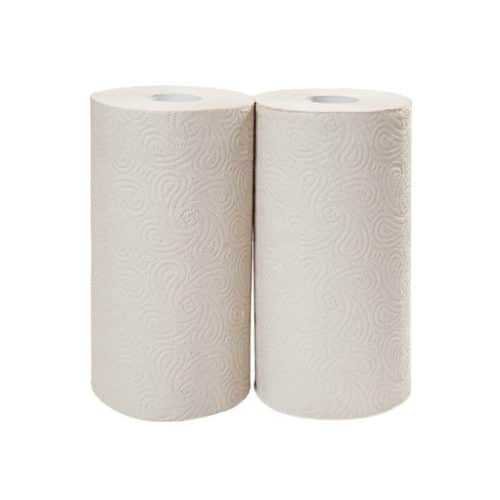 Rotoli da cucina in carta riciclata avana 2 veli 2 pz