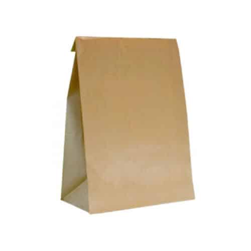 sacchetto di carta senza manici biodegradabile