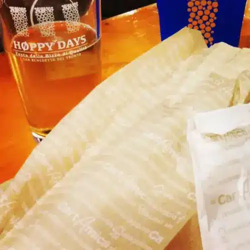 Sacs en papier pour fritures biodegradables