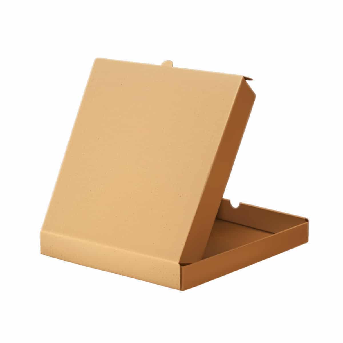 100 pezzi eco avana ECOLOGICA 33x33x3 cm Scatola pizza con chiusura 