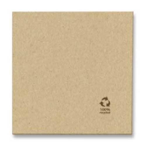 Tovagliolo in carta avana recicled 2 veli 40×40 cm 200 pz