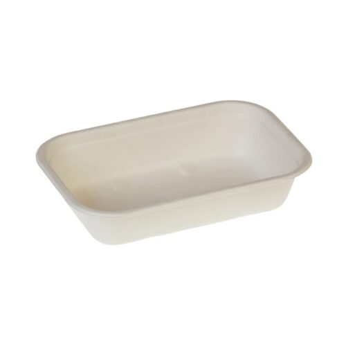 Vaschette per alimenti in cellulosa 850 ml 125 pz