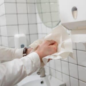 asciugamani di carta monouso ecologici