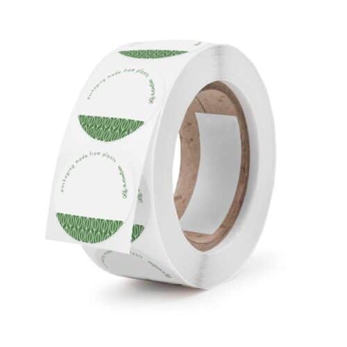 rotolo etichette di carta