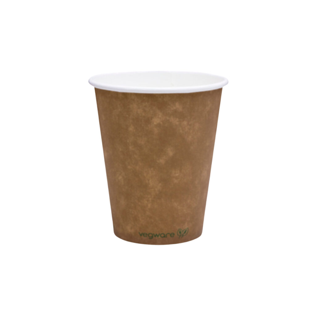 Ekoe 300 Bicchierini Caffe Bianchi 120 ml Biodegradabili & Compostabil Bicchieri Caffe in Cartoncino per Bevande Calde 