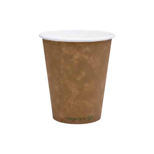 Bicchieri Acqua Tè e Cappuccino Bicchieri Carta Grandi Bianchi Bicchiere Monouso Biodegradabile 8 oz Bicchieri Caffè Usa e Getta 240 ml 100 