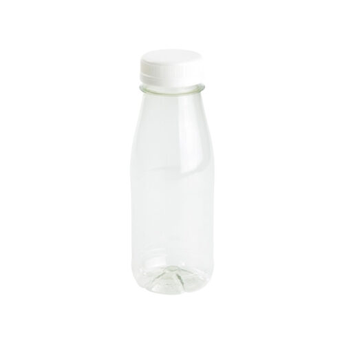 riciclabile LUCEMILL 5 x 250 ml Bottiglia vuota in plastica PET trasparente con mini spruzzatore nero 