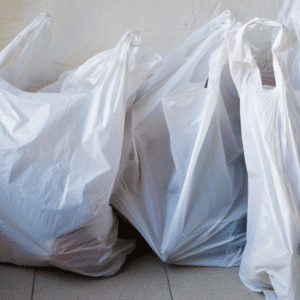 Shopper in Materbi bianca