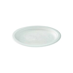 Piatti compostabili in polpa di cellulosa e bioplastica diametro 22 cm
