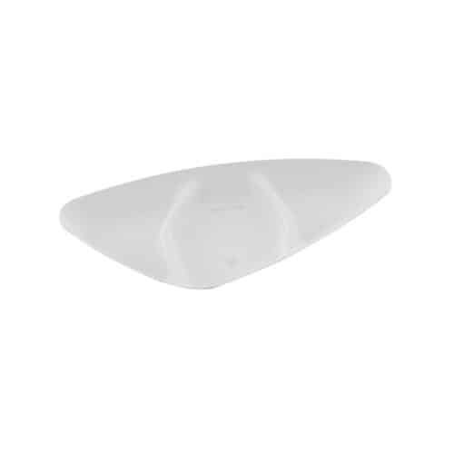 Piatti ovali tris comparto in cellulosa e PLA 100 pz