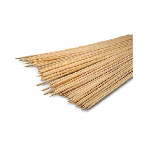 Brochettes en bois de bambou 15 cm