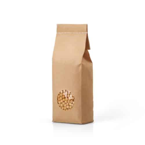 sacchetti in carta con finestra