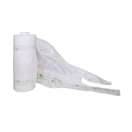 Sacchetti biodegradabili per ortofrutta in rotolo 200 strappi 1rt