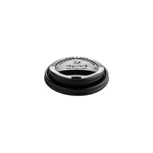 Coperchi nero CPLA bicchieri 240 ml, 100 pz