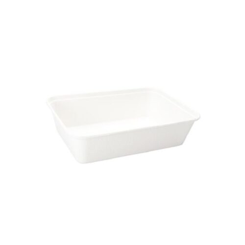 Vaschette per alimenti compostabili ml 650 250 pz