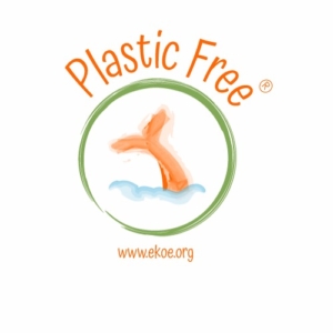 logo spiaggia senza plastica