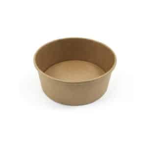 Insalatiere avana in cartoncino e PLA da 750 ml 300 pz