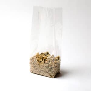 Bustine trasparenti per alimenti in materiale biodegradabile NatureFlex