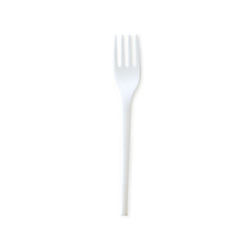Forchetta monouso compostabile in di bioplastica 16 cm