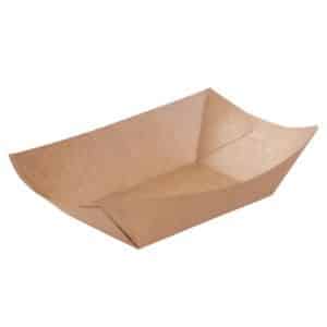 Finger food in packaging realizzato con materiali naturali