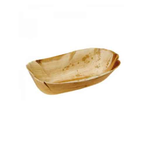 Piatti in foglia di palma 23x11 cm 100 pz