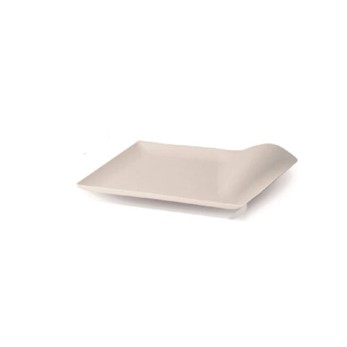 Piattini finger food quadrati in cellulosa e PLA 100 pz