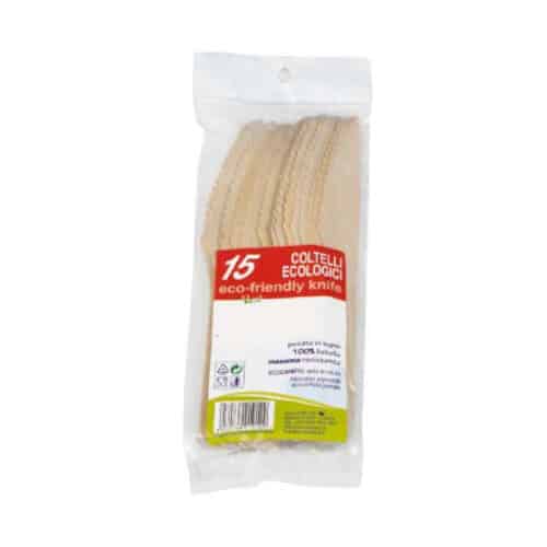 coltelli compostabili di legno