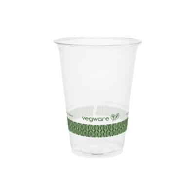 Bicchieri trasparenti per bevande fredde in bioplastica Easy Line 280 ml 100 pz