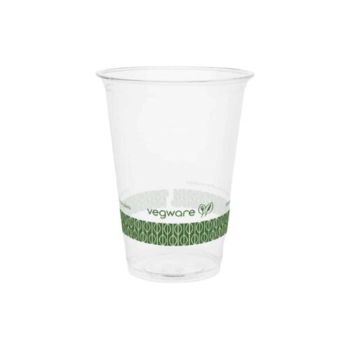 bicchieri compostabili trasparenti per bevande fredde da 280 ml