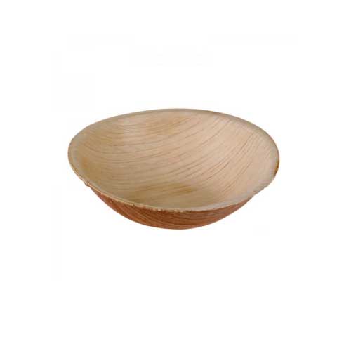 Ciotolina biodegradabile in foglia di palma 9 cm