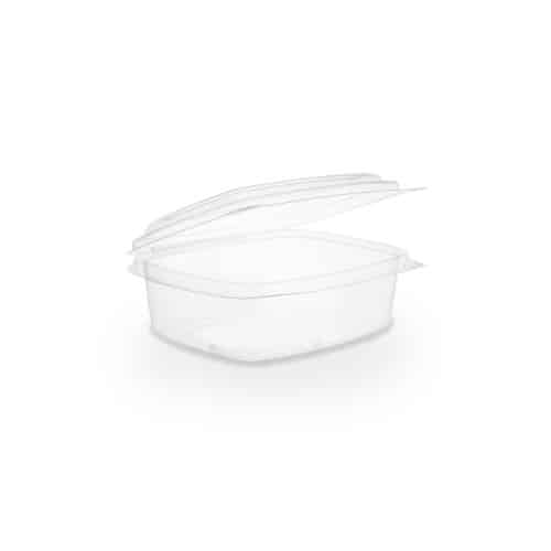 Contenitori in bioplastica compostabile incernierato da 350 ml