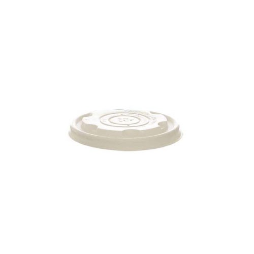 Coperchi in PLA piatti per ciotole compostabili con diametro 9 cm