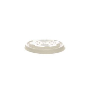 Coperchi in PLA piatti per ciotole compostabili con diametro 9 cm