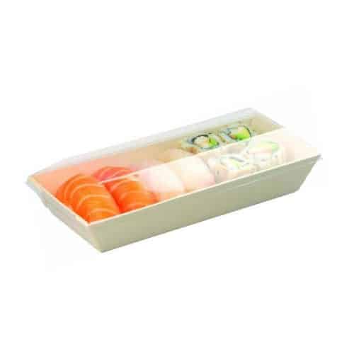 Coperchio per vaschetta sushi in legno