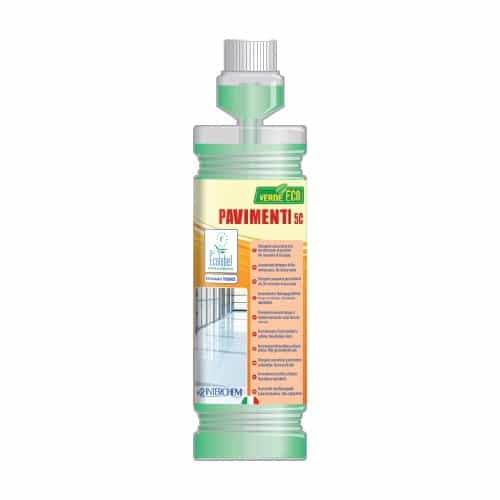 Detergente pavimenti Ecolabel concentrato in flacone 1 Litro