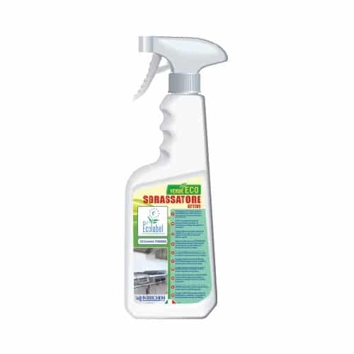 Detergente sgrassante Ecolabel flacone da 75 cl
