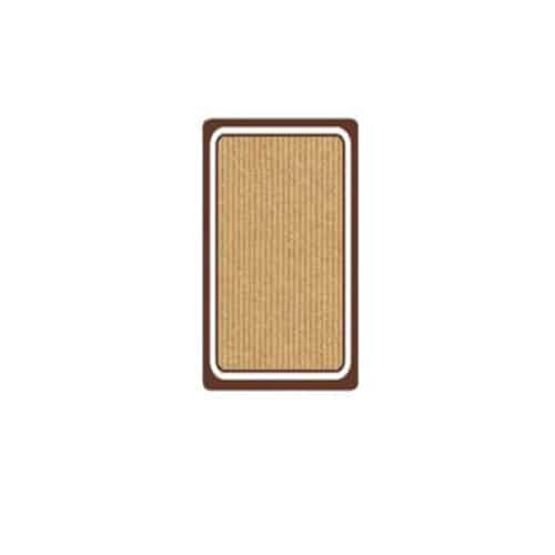 Etichette ecologiche rettangolari in carta kraft 6,2×13,5 cm