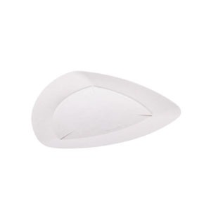 piatto triangolare in polpa di cellulosa compostabile 12 cm