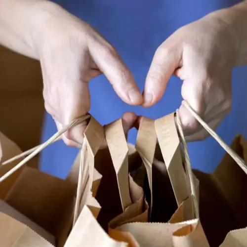 Sac cabas en papier kraft