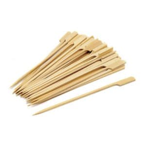 Stecchini ecologici in legno di bamboo 18 cm