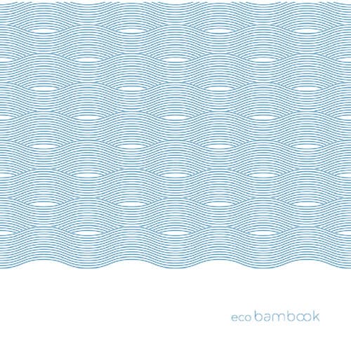 Tovaglia linea Bambook color levante blu 100x100 cm 40 pz