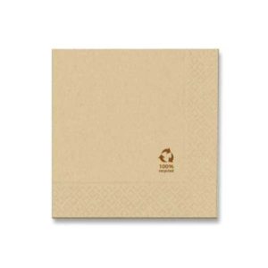 Tovaglioli di carta per ristoranti di origine vegetale 2 veli 33×33 cm